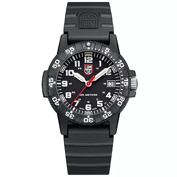 LUMINOX 雷明時SEA TURTLE 0300海龜系列腕錶-黑x白時標/39mm