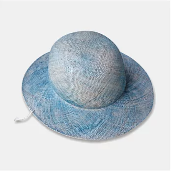 【 HUNTISM 日本職人帽子品牌】Spray Bowler Hat / Navy 草帽 (藍色)