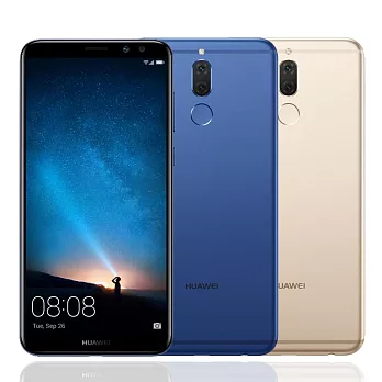 Huawei nova 2i (4G/64G) 單卡網美姬※內附透明磨砂背殼※極光藍