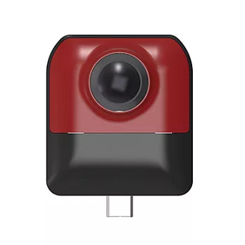 Cube720 雙魚眼 android專用 VR全景攝影機紅