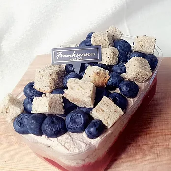 【法藍四季】便當蛋糕-英國茶藍莓先生(150g*2盒)