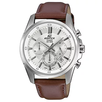 CASIO EDIFICE  真摯回憶皮帶男錶-EFR-560L-7AVUDF