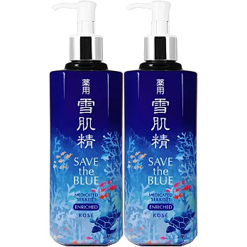 KOSE 高絲 雪肌精-極潤型(珍愛海洋版)(500ml)*2