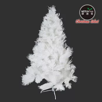 【摩達客】台灣製5尺/5呎(150cm)特級白色松針葉聖誕樹裸樹 (不含飾品)(不含燈