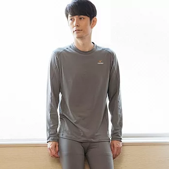VENEX FREE FEEL WARM 紳士型 長袖上衣M棕炭灰