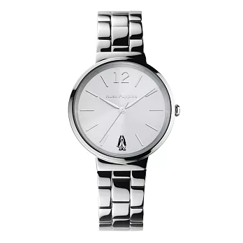 Hush Puppies 探索青春雅緻女錶-銀/35mm