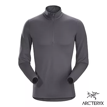 【Arcteryx 始祖鳥】男 Phase AR保暖內層套頭衫S機長灰