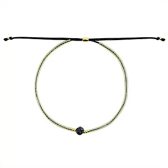 Snatch Snatch 日本細米珠手工手鍊 - 黑灰時刻之晶 / Snatch Beads Bracelets - Black Moment