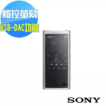 SONY Walkman 高解析音樂播放器 NW-ZX300 64GB(公司貨)銀色送SONY收納包