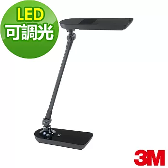【3M】58度博視燈系列可調光LED檯燈 LD6000(晶耀黑)