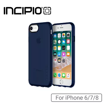 Incipio iPhone6/7/8 經典清透系列保護殼透藍1480NVY