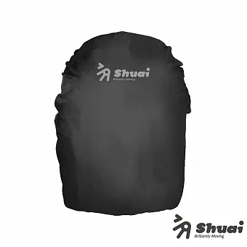 Shuai 背包防水雨套 (黑色)