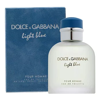 D&G Dolce&Gabbana Light Blue 淺藍男性淡香水 75ml