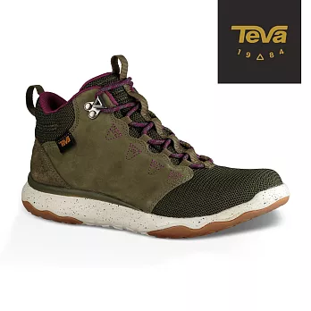 TEVA 美國 女 Arrowood WP 輕量防水機能休閒鞋-US6橄欖綠