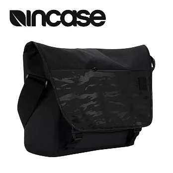 【INCASE】Compass Messenger 15吋 時尚拼接電腦信差包 / 郵差包 (迷彩黑)