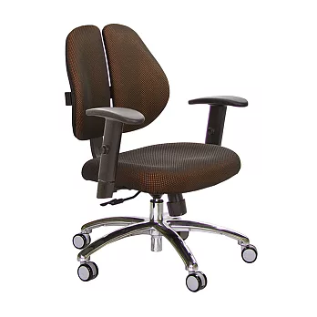 GXG 短背涼感 雙背椅 (鋁腳/升降扶手) TW-2992LU5請備註顏色