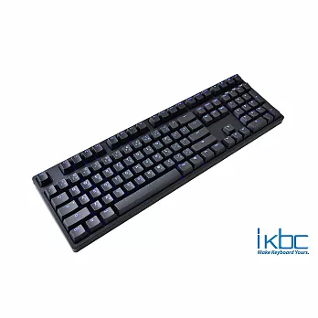 ikbc TD108/PBT/藍色背光 (銀軸,靜音紅軸)銀軸