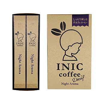 【日本INIC coffee】低咖啡因咖啡Night Aroma〈30入組〉