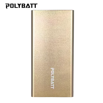 POLYBATT 大容量 雙USB鋁合金行動電源 K7-24000土豪金