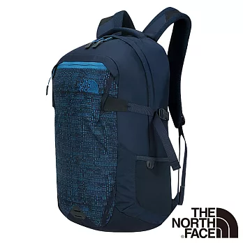 【The North Face】28L 15吋電腦背包都會藍/班夫藍