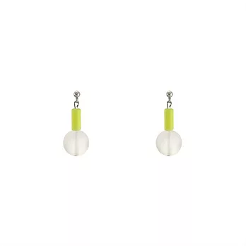 Snatch 糖果燈泡手作耳環 - 粉綠 / Snatch Candy Light Bulb Handmade Earrings - Green