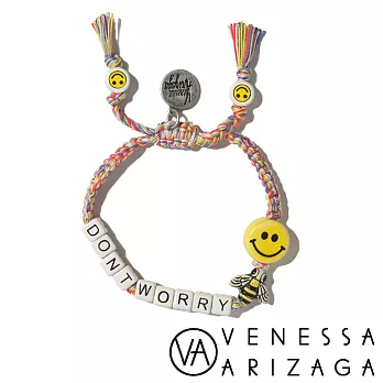 Venessa Arizaga DON’T WORRY BEE HAPPY 笑臉彩色手鍊