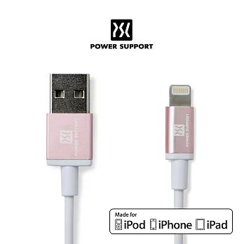 POWER SUPPORT USB to Lighting Cable 傳輸線 (1.5m)玫瑰金