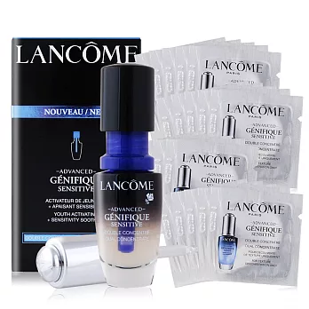 LANCOME 蘭蔻 超進化肌因活性安瓶(20ml)+正貨容量組(1mlX20)