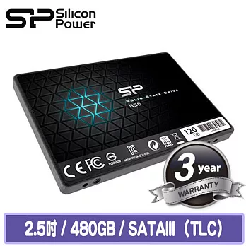 SP廣穎 S55 2.5吋SATA III 固態硬碟 480GB （TLC）