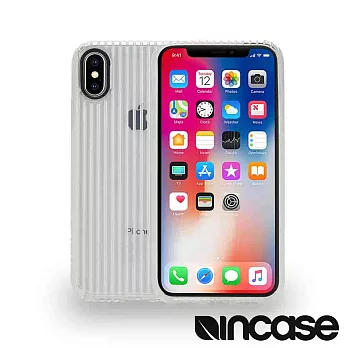 INCASE Protective Guard iPhone X 條紋彈性背蓋 (透明)