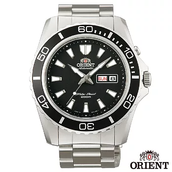 ORIENT東方錶極限冒險自動上鍊機械腕錶-黑x44mmFEM75001BR