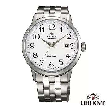 ORIENT東方錶魅力型男自動上鍊機械腕錶-白x41mmFER2700DW0