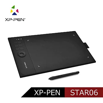 【日本品牌 XP-PEN】Star06 10X6吋 頂級專業無線繪圖板(XPPEN)