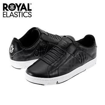 【Royal Elastics】男-Icon 休閒鞋-格紋黑(02074-998)US8格紋黑