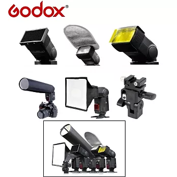 Godox神牛六合一6-in-1機頂閃光燈配件組SA-K6