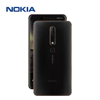 NEW NOKIA 6 (2018) 5.5吋智慧型手機 兩色薄霧黑