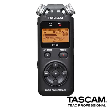 【日本TASCAM】攜帶型線性數位錄音機 DR-05