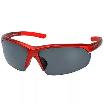 【KEL MODE 太陽眼鏡】流線包覆型藍框灰鏡-運動太陽眼鏡 (#9949)
