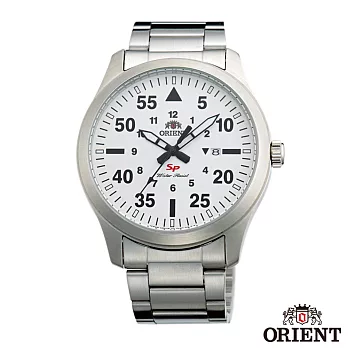 ORIENT東方錶當代時尚飛行運動腕錶-白x41mmFUNG2002W0
