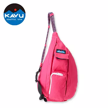 西雅圖 KAVU Mini Rope Bag 休閒肩背包 牡丹桃 #9150