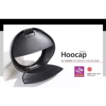 HOOCAP二合一遮光罩鏡頭蓋R8277G,相容Sony原廠ALC-SH101遮光罩ALCSH101遮光罩77mm鏡頭蓋ALC-F77S鏡頭蓋