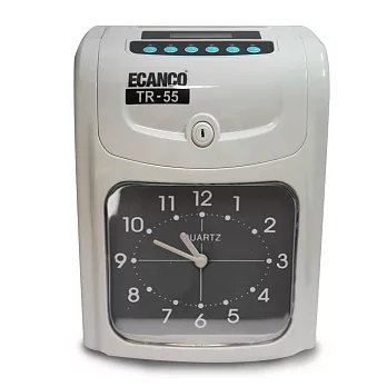 ECANCO 微電腦雙色列印專業型打卡鐘 (TR-55)