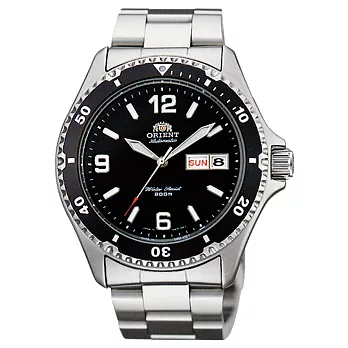 ORIENT東方錶魅力型男自動上鍊機械腕錶-黑x41mmFER2700JB0