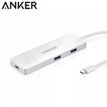 Anker集線器4-Port Hub兼充電A8342042(含USB-C Port,HDMI Port, 2 USB 3.0 Ports)