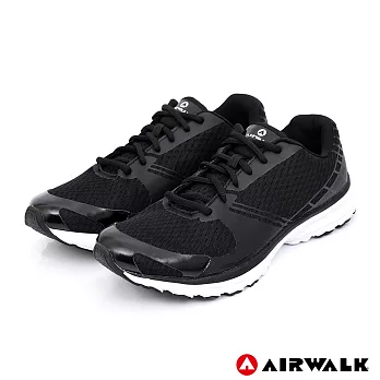 AIRWALK(男) - 疾速旋風運動鞋US9黑色