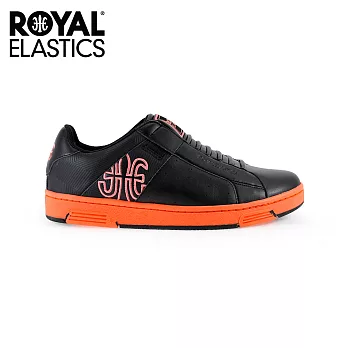 【Royal Elastics】男-Icon Alpha 休閒鞋-黑/橘(02081-992)US8黑/橘