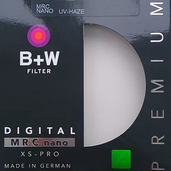 B+W 超薄奈米鍍膜UV-Haze保護鏡(52mm/公司貨)