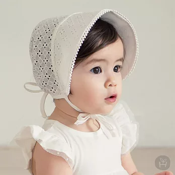 Happy Prince Chloe蕾絲女嬰童遮陽帽 韓國製48白