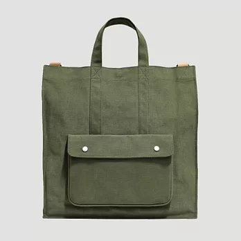 Daily mate手提肩背大容量兩用包(軍綠)