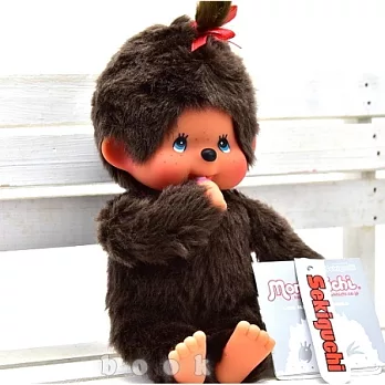 日本Sekiguchi夢奇奇MONCHHICHI【原型藍眼女孩】S號